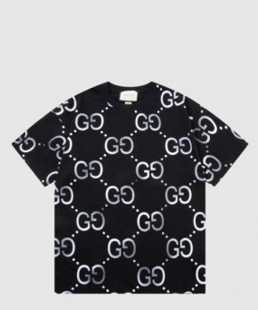 구찌 로고 프린트 반팔