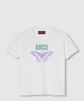 구찌 로고 프린트 반팔