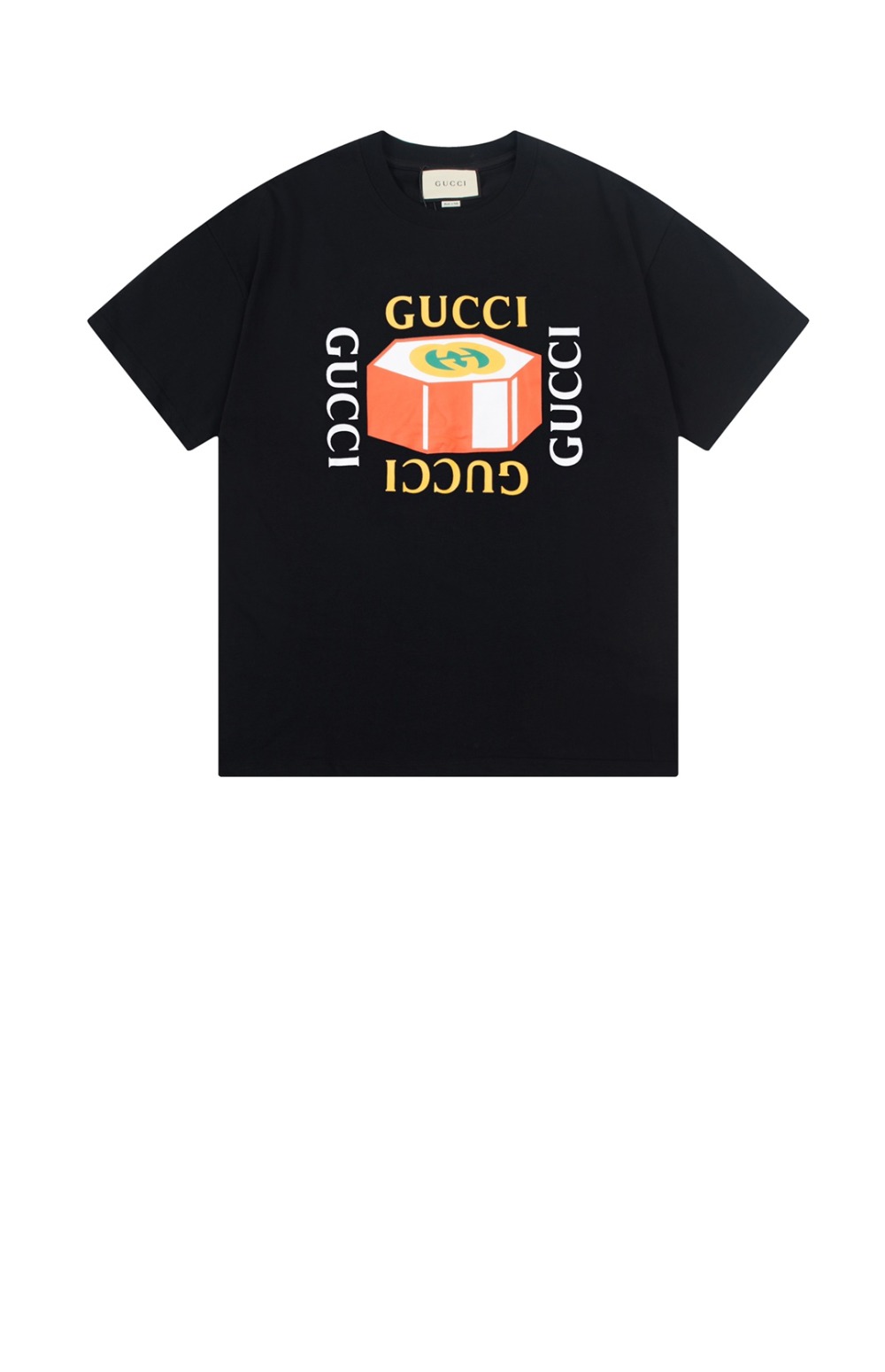 구찌 로고 프린트 반팔