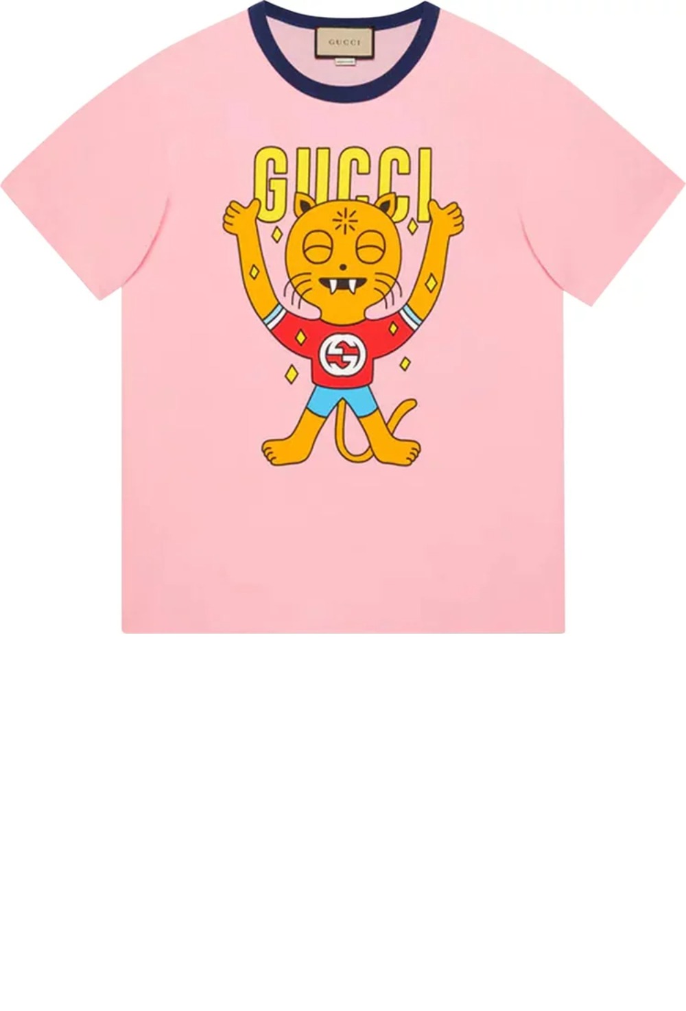 구찌 로고 프린트 반팔