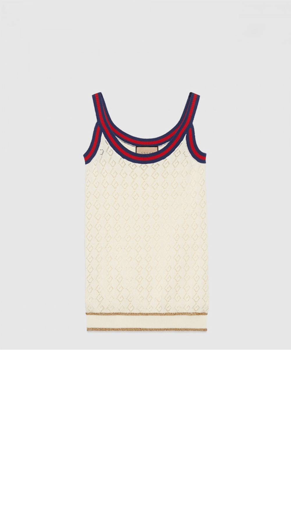 구찌 니트 크롭