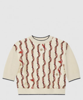 구찌 니트 크롭