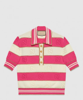 구찌 니트 크롭