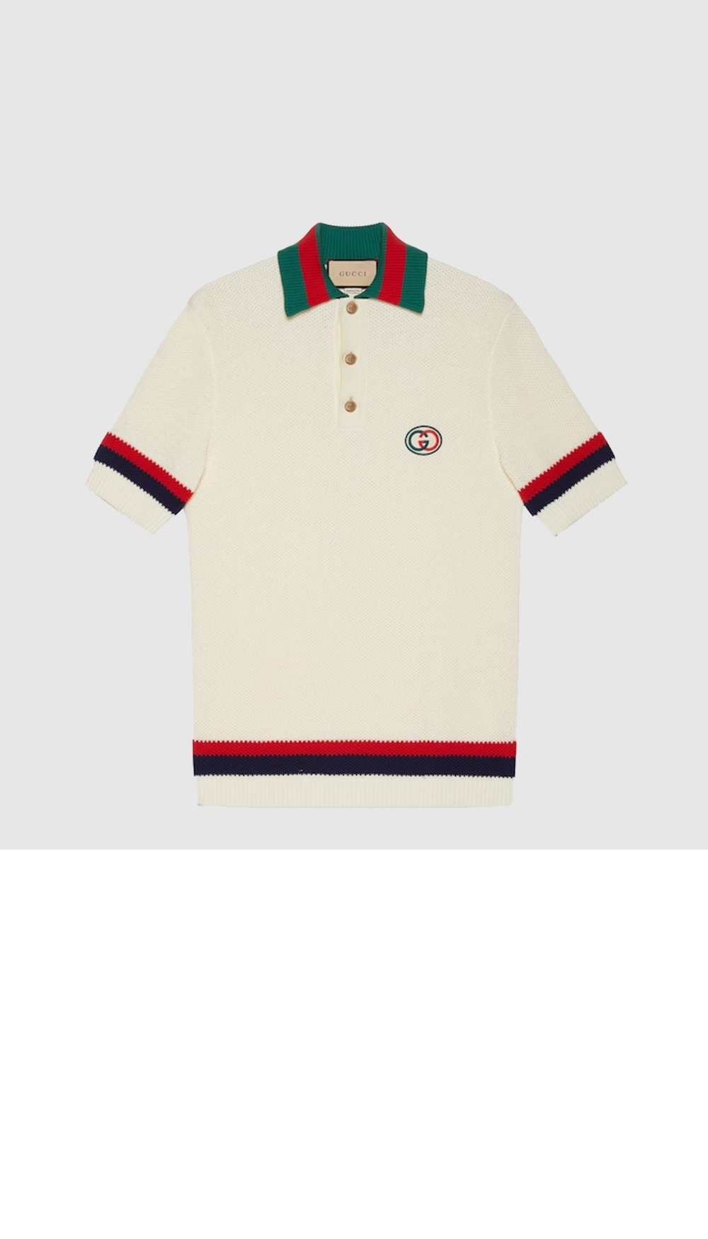 구찌 니트 크롭