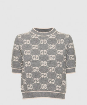 구찌 니트 크롭