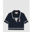 구찌 면 폴로 셔츠