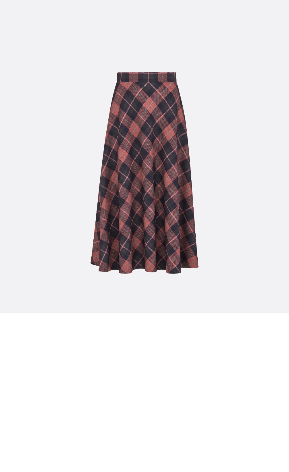 디올 플레어 미디 스커트