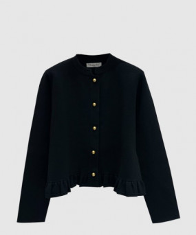 디올 프린트 니트 톱