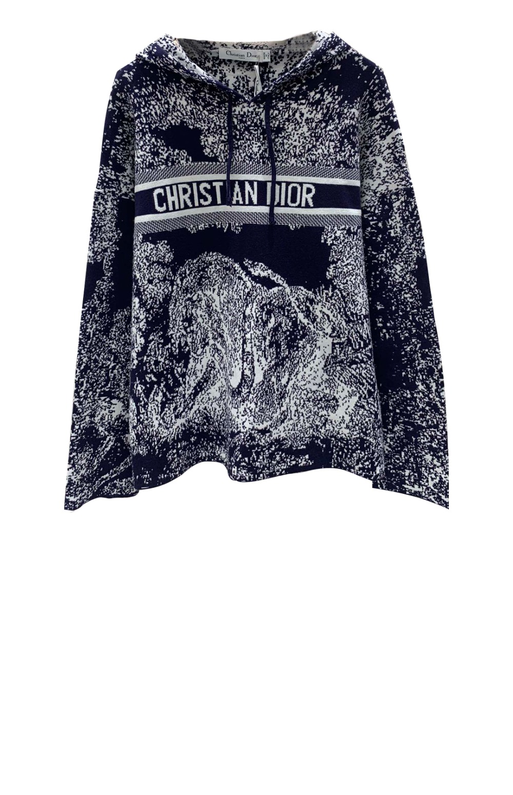 디올 플라워 코튼 톱