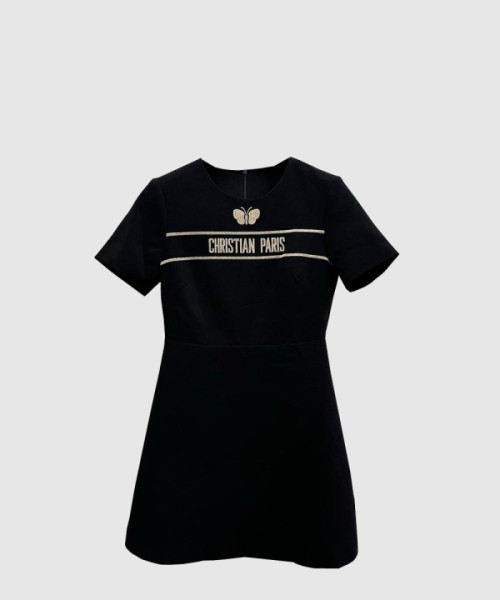 디올 플라워 프린트 원피스