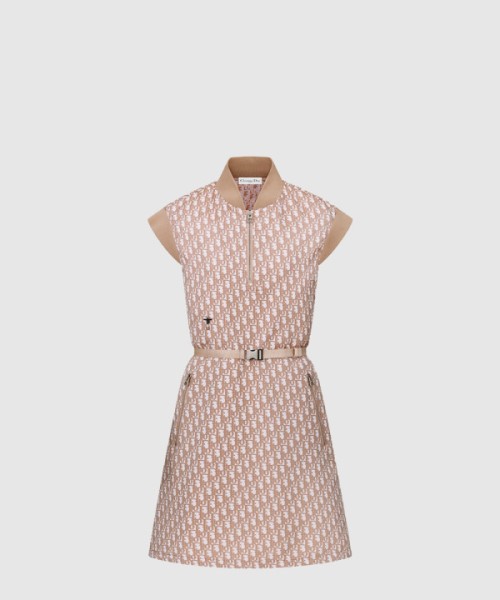 디올 플라워 프린트 원피스