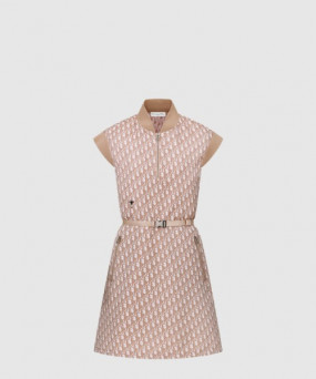 디올 플라워 프린트 원피스