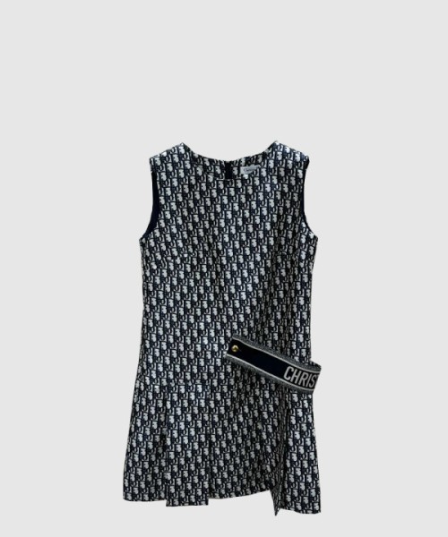 디올 플라워 프린트 원피스