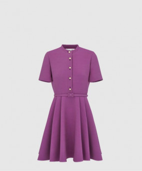 디올 플라워 프린트 원피스