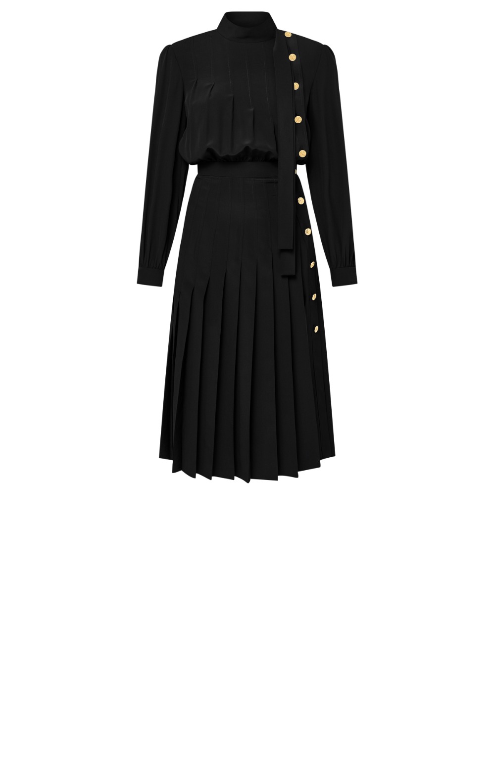 루이비통 실크 드레스