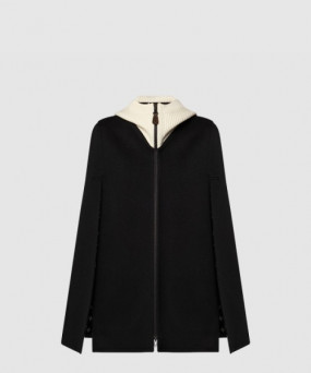 루이비통 리브드 후드 더블 페이스 케이프