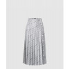루이비통 체인 프린트 플리츠 스커트