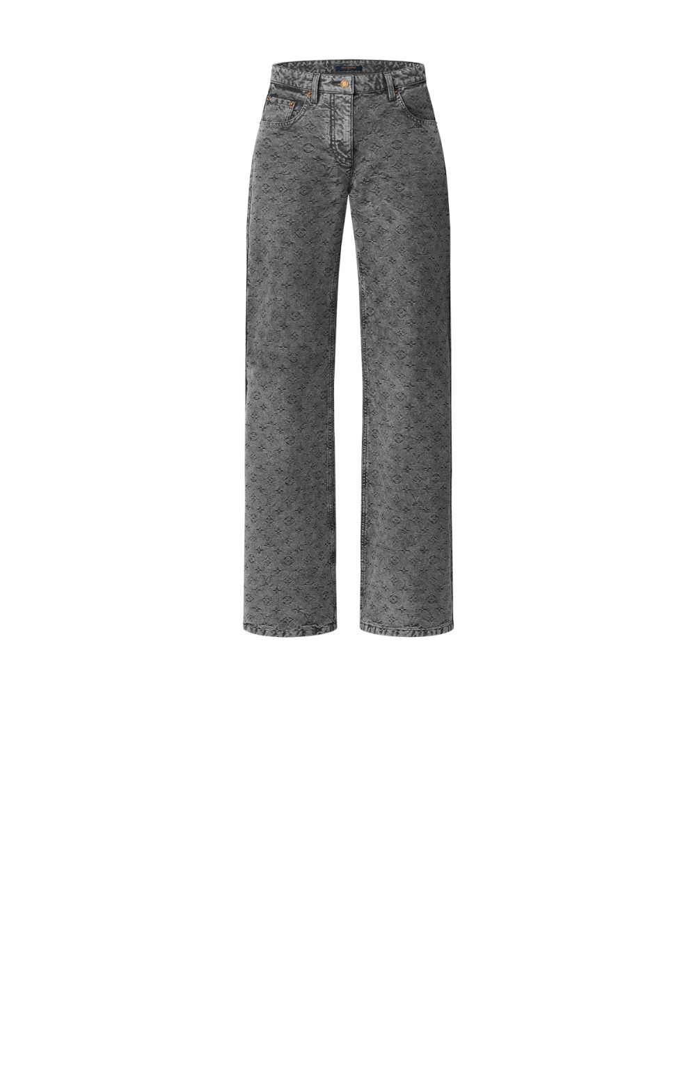 루이비통 빈티지 이펙트 모노그램 플레어드 진