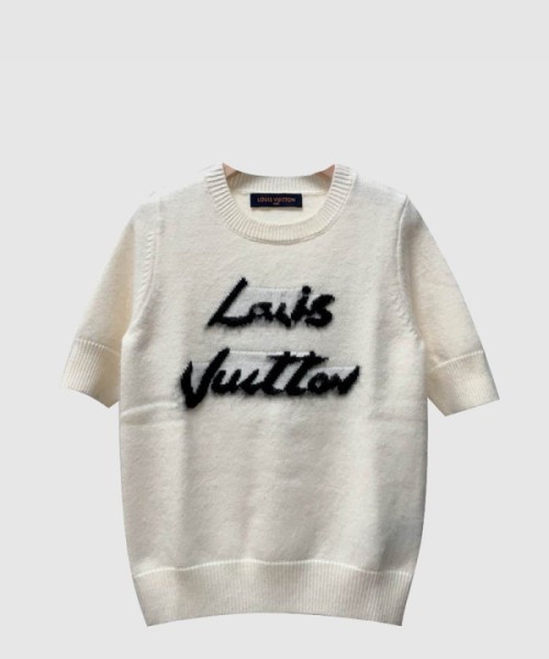루이비통 프린트 니트 톱