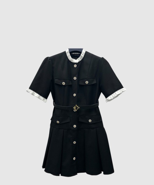 루이비통 플라워 프린트 원피스