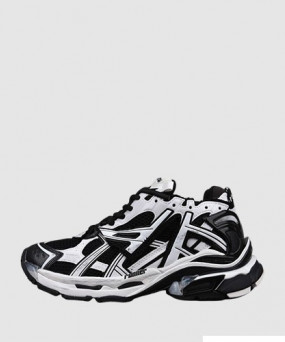 발렌시아가 러너 스니커즈 블랙 화이트