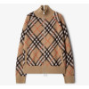 버버리 체크 울 모헤어 블렌드 재킷