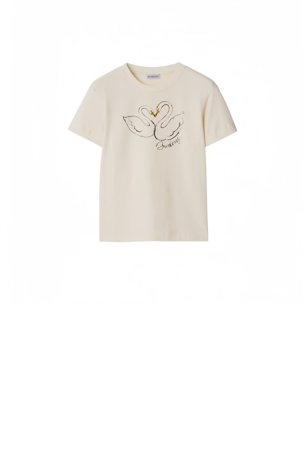 버버리 스완 코튼 박시 티셔츠
