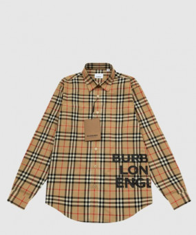 버버리 체크 셔츠