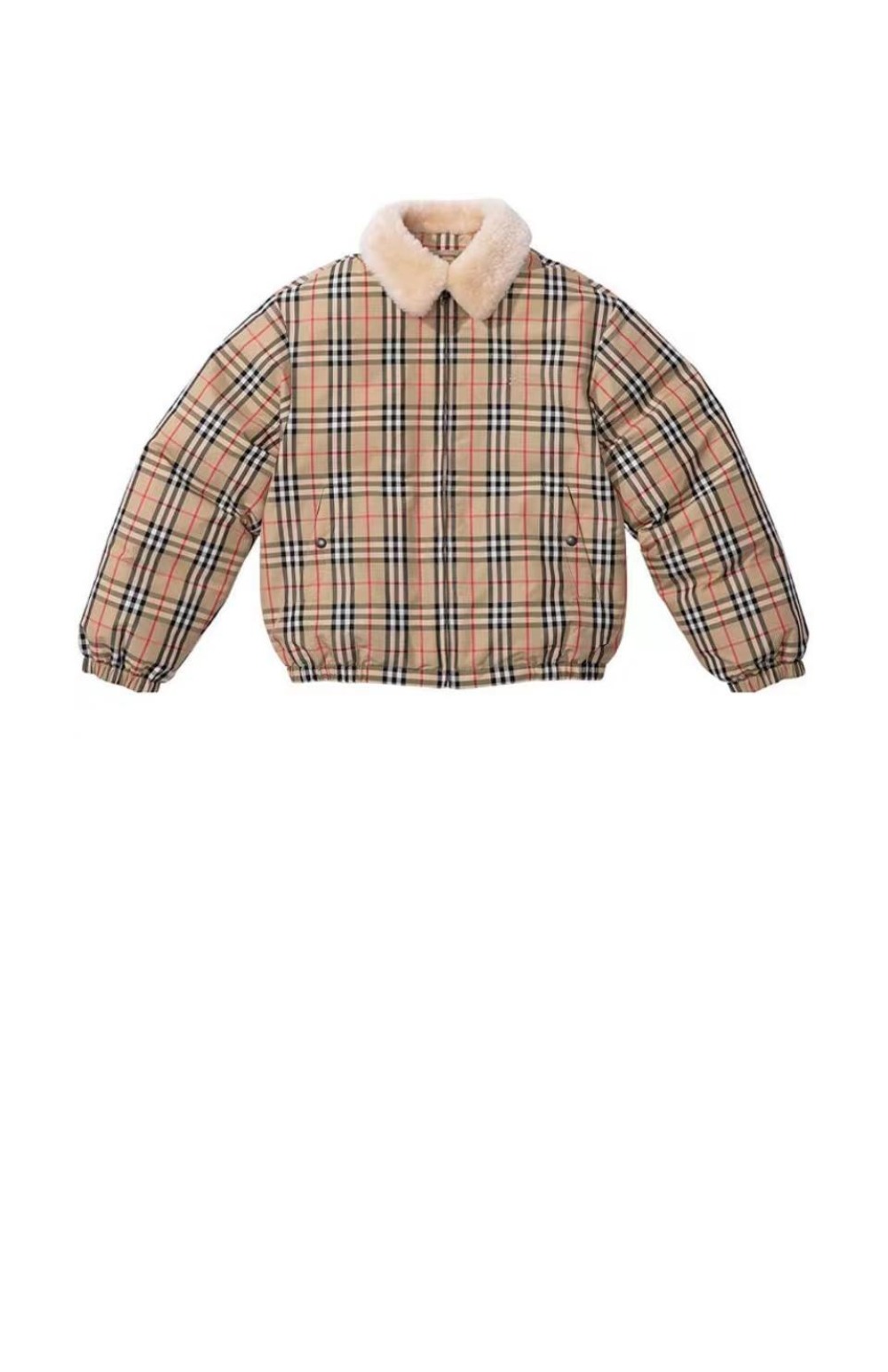 버버리 셰어링 퍼퍼 재킷