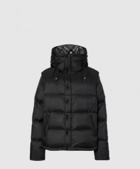 버버리 디태처블 슬리브 퍼퍼 재킷