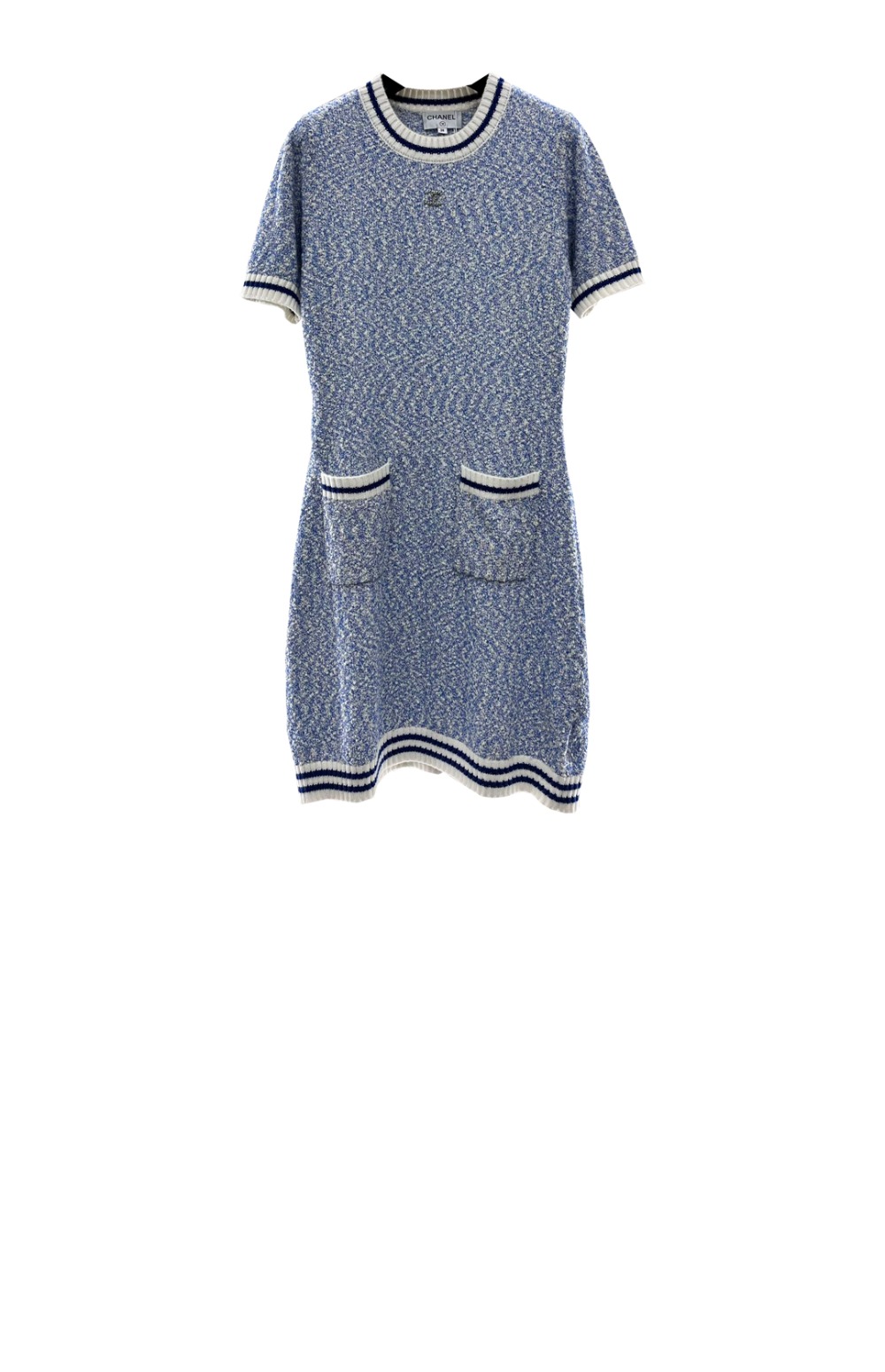 샤넬 로고 니트 원피스