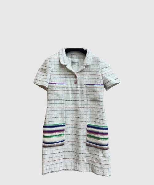 샤넬 로고 원피스