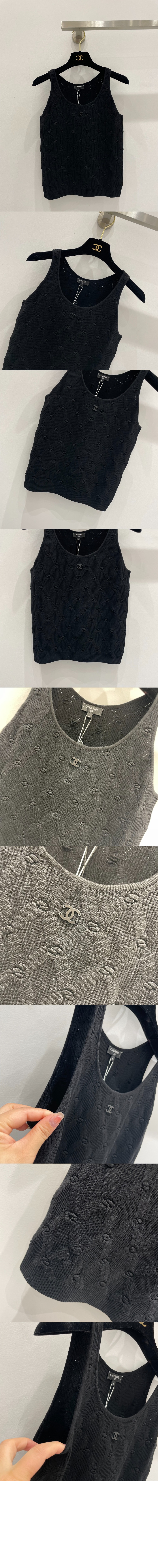 샤넬 로고 프린트 반팔