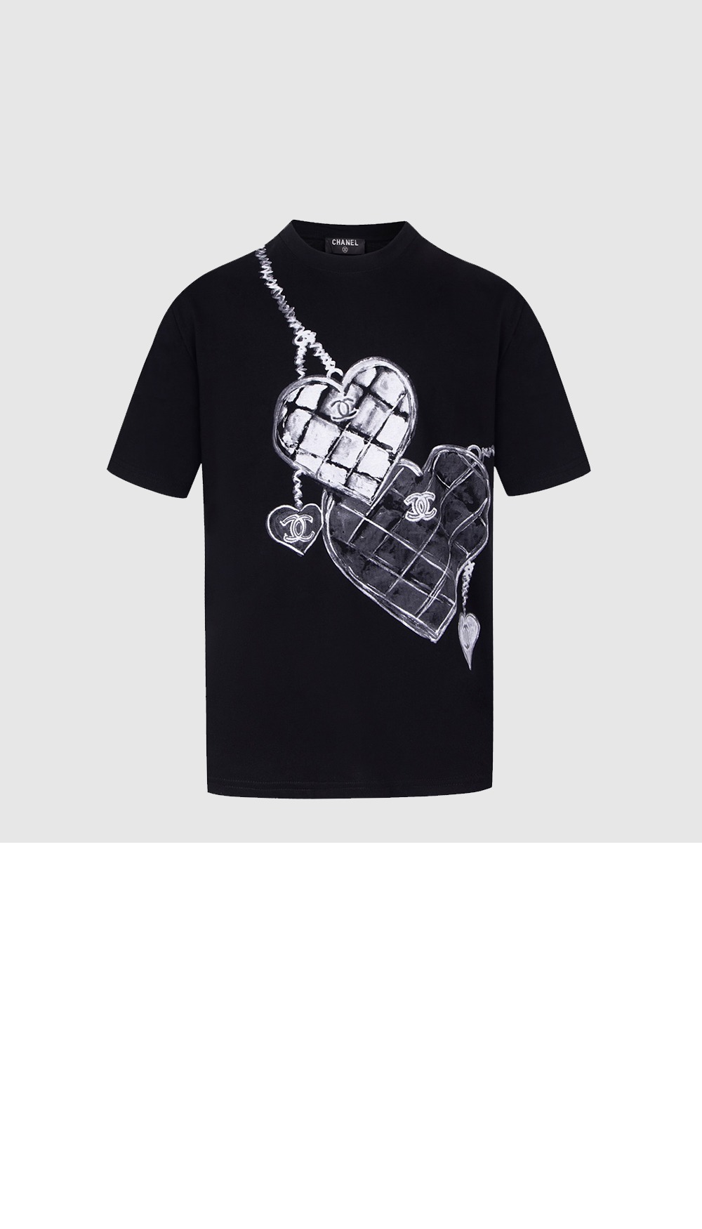 샤넬 플라워 코튼 톱