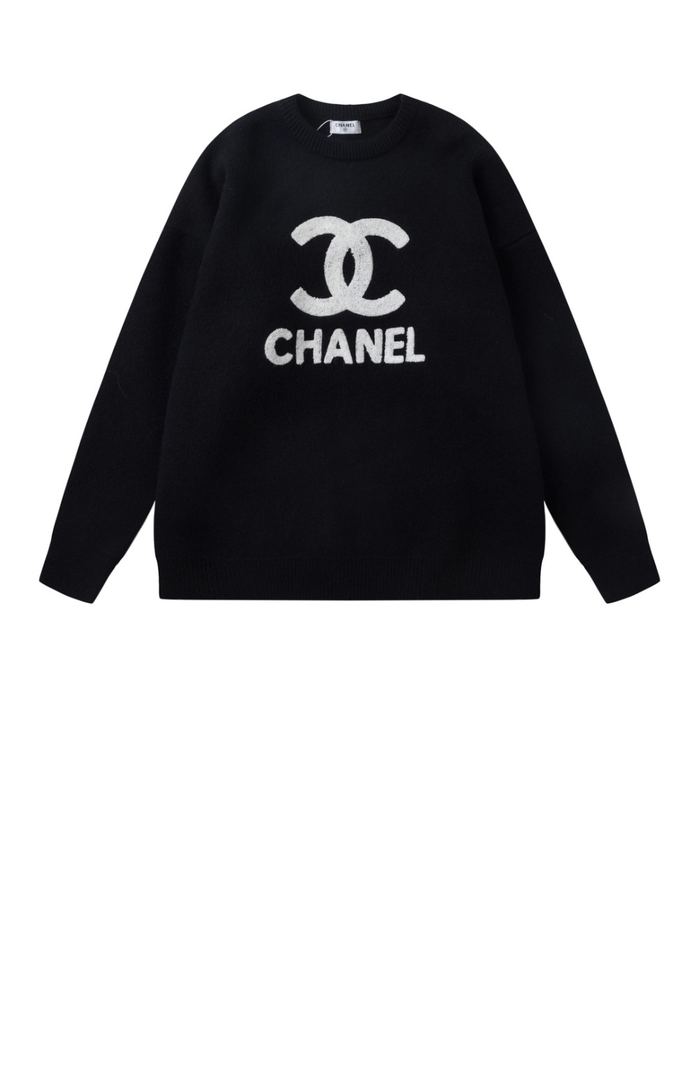 샤넬 로고 프린트 긴팔