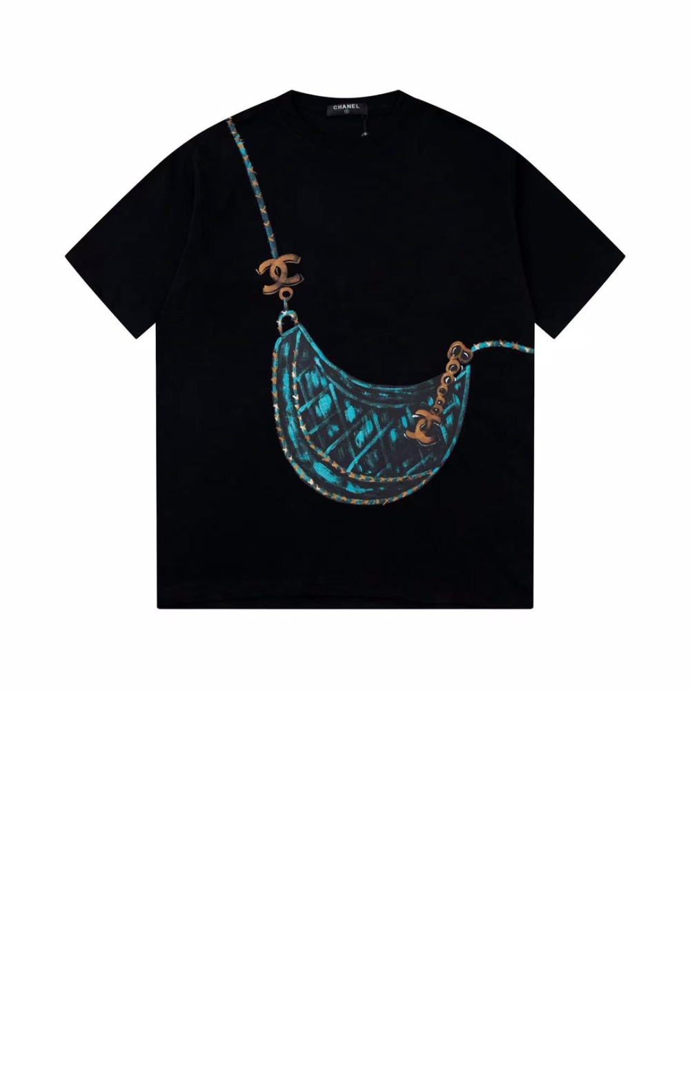 샤넬 플라워 코튼 톱