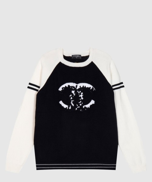 샤넬 로고 프린트 긴팔