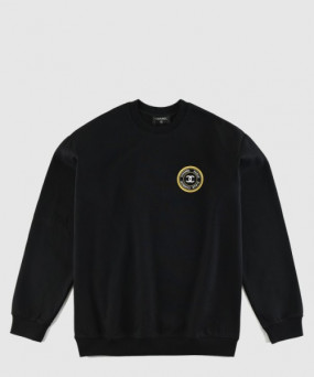 샤넬 로고 면 톱