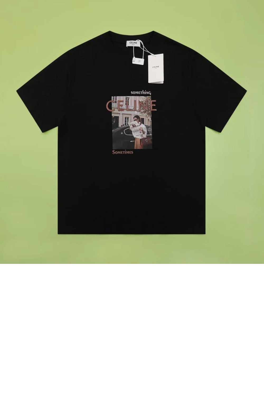 샤넬 로고 프린트 반팔