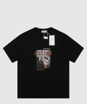 샤넬 로고 프린트 반팔