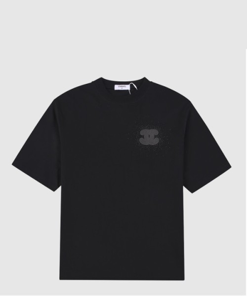 샤넬 로고 프린트 반팔