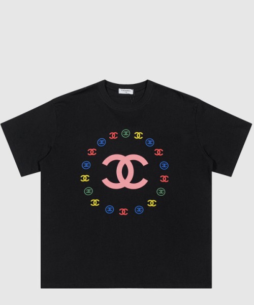 샤넬 로고 프린트 반팔