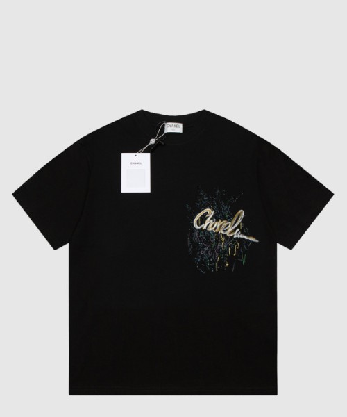 샤넬 로고 프린트 반팔