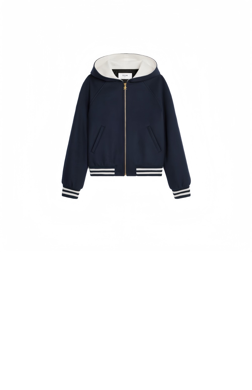 셀린느 후드 테디 재킷