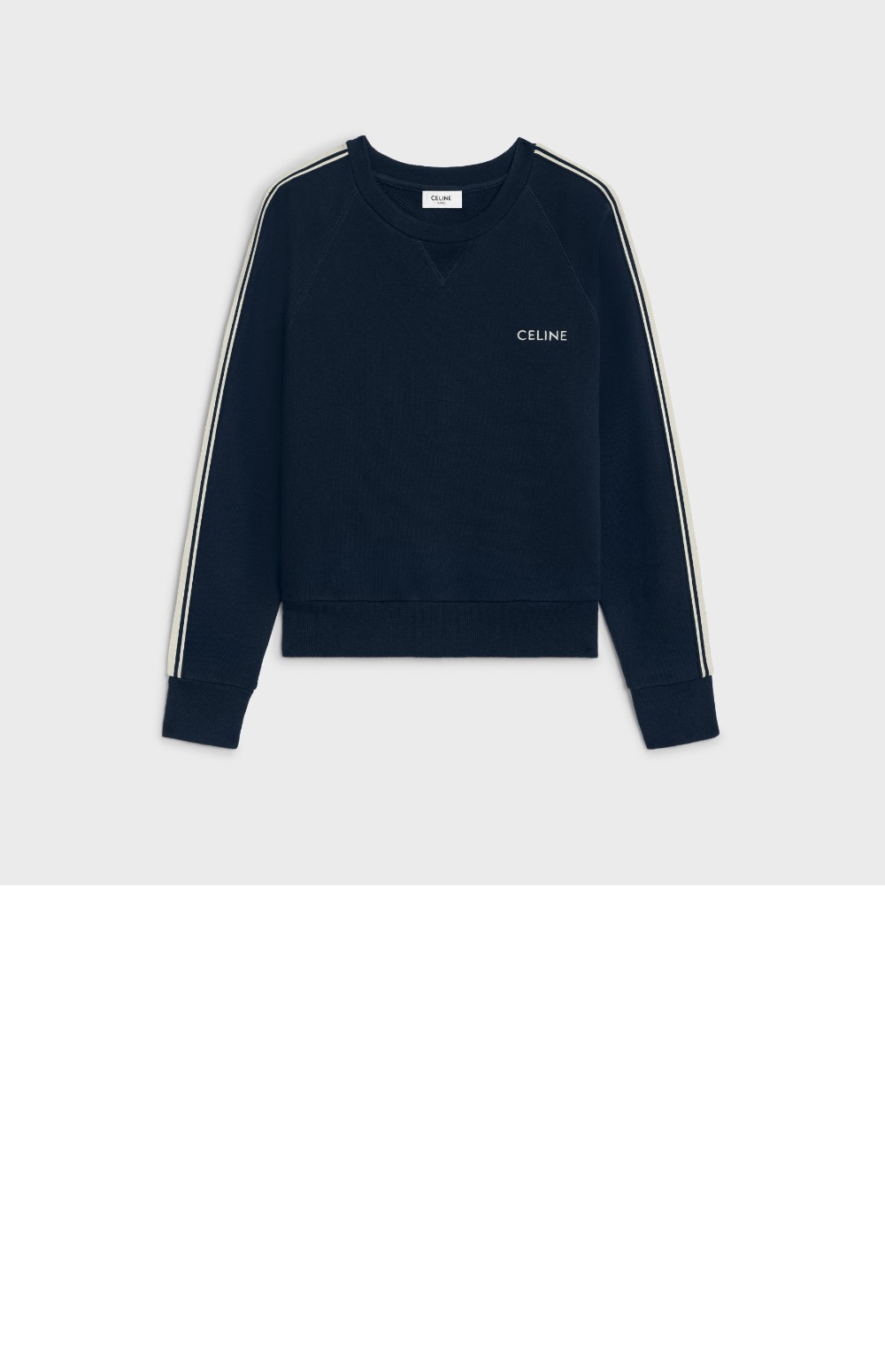셀린느 스웨트셔츠 코튼 플리스