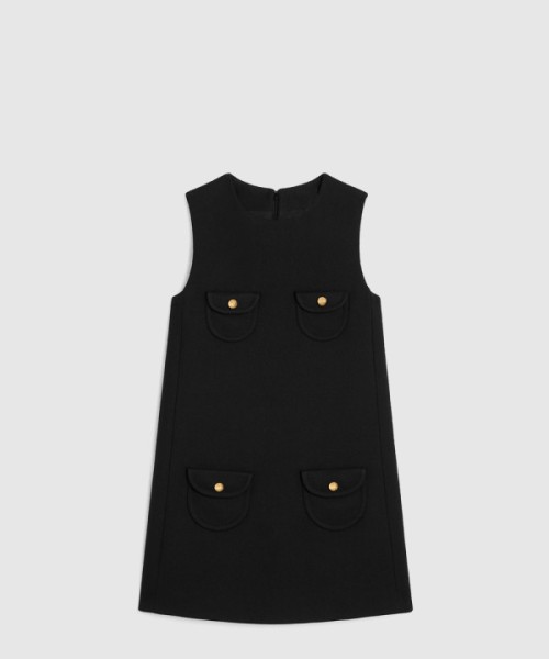 셀린느 트라페즈 미니 드레스