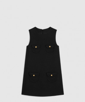 셀린느 트라페즈 미니 드레스