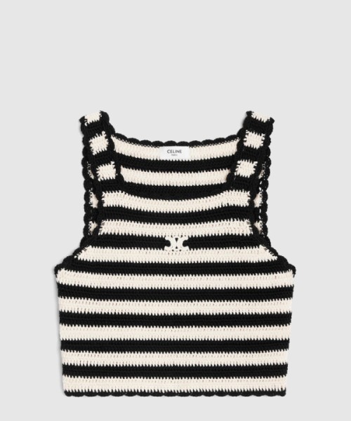 셀린느 로고 프린트 반팔