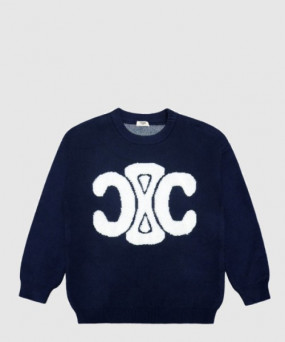 셀린느 로고 프린트 반팔