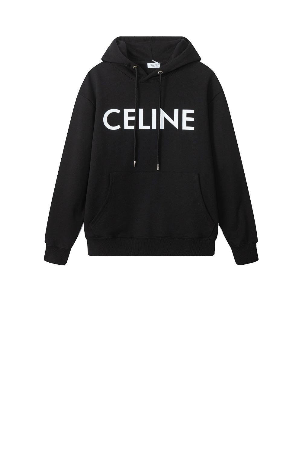 셀린느 로고 후드 긴팔